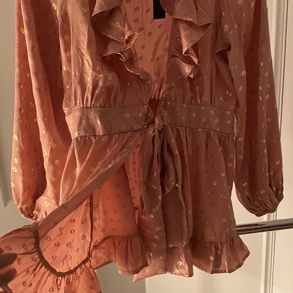 VICI rose and gold long sleeve top - Picture 9 of 10